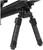 Allen Company Black Helix Rifle Bipod with Picatinny Rail Mount