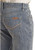 Rock & Roll Men's Vintage '46 Regular Fit V Embroidered Stackable Bootcut Light Wash Denim Jeans