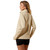 Ariat Ladies Oatmeal Grey Heather TEK Team 1/2 Zip Pullover Sweatshirt