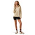 Ariat Ladies Oatmeal Grey Heather TEK Team 1/2 Zip Pullover Sweatshirt