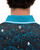 Waggle Men's Black & Blue Abominable Pique Short Sleeve Polo Shirt