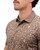 Waggle Men's Brown Outlaw Short Sleeve Polo Shirt