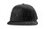 Ariat Men's Solid Black 3D Embroidered Logo Mesh Snapback Hat