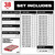 Milwaukee 38 Piece Metric Tap & Die PACKOUT Set w/ HEX-LOK 2-in-1 Handle