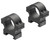 Leupold Open Range Cross-Slot Rings 1" Low Matte