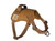 Carhartt Nylon Duck No Pull Dog Harness Reflective Brown