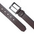 Carhartt Mens Brown Burnished Leather Box Buckle Belt