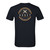 Hooey Men's Black Action Circle Logo Short Sleeve T-Shirt
