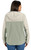 Carhartt Women's Sage & Chalk Rain Defender Loose Fit Lightweight Packable Anorak Jacket