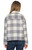 Threadgrit Womens Teagan Cream Bomber Jacket