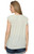 Threadgrit Womens Sage Green Loretta Lightweight Button Up Blouse