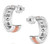 Montana Silversmiths High Prairie Hoop Earrings