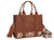 Wrangler Leopard Print Concealed Carry Tote/Crossbody