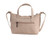 Wrangler Ladies Medium Beige Aztec Tooled Leather Crossbody Bag ?
