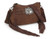 Wrangler Fringe Buckle Hobo Bag/Crossbody Bag - Coffee