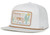 Rural Cloth Men's White On The Range Mesh Snapback Hat
