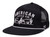 Rural Cloth Men's Black 8-Second Mesh Snapback Hat