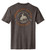 Rural Cloth Men's Heathered Brown Short Sleeve Rodeo Star Tee