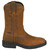 Justin Men's Trencher Brown Water Buffalo 11" Waterproof Work Boots