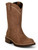 Justin Ladies Brown Lillie 10" Round Toe Western Boots