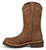 Justin Ladies Brown Lillie 10" Round Toe Western Boots
