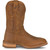 Justin Men's Chestnut Brown Rustle Outlaw 11" Western Square Toe Boots