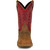 Justin Men's Brown & Red Markout 11" Steel Toe Boots