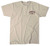 Rural Cloth Men's Cream Short Sleeve Shadowhorn Tee
