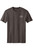 Rural Cloth Heathered Brown American Cattle Certified Trademark Short Sleeve Tee