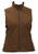 Noble Outfitters Womens Tobacco Plaid N3 Reversible Vest