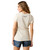 Ariat Ladies Ivory Vintage Longhorn & Flower Graphic Short Sleeve T-Shirt