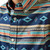 Ariat Child Boys Navy & Orange Southwest Pring Team Jet Long Sleeve Button Up Shirt