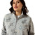 Ariat Heather Grey Sapphire 1/2 Zip Pullover Long Sleeve Sweatshirt