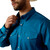 Ariat Men's Seaport Lightweight Twill Long Sleeve Western Snap Shirt