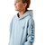 Ariat Boys Youth Baby Blue Heather Logo Long Sleeve Pullover Hoodie