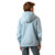 Ariat Boys Youth Baby Blue Heather Logo Long Sleeve Pullover Hoodie