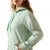 Ariat Ladies Silt Green Ariat Logo 2.0 Long Sleeve Pullover Hoodie