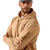 Ariat Men's Tan Heather Logo Long Sleeve Pullover Hoodie