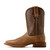 Ariat Men's Wheat Tan & Santa Fe Brown County Roads Wide Square Toe Cowboy Boots