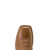 Ariat Men's Wheat Tan & Santa Fe Brown County Roads Wide Square Toe Cowboy Boots