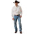 Ariat Men's White Southwestern Geo Print Jayson Classic Fit Long Sleeve Button Up Shirt