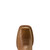 Ariat Ladies Natural Tan County Lane Wide Square Toe Western Boots