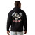 Ariat Men's Black Ariat Stitched Skull Long Sleeve Pullover Hoodie