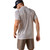 Ariat Men's White Multi Medallion Print All Over Print Classic Fit Short Sleeve Polo Shirt
