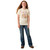 Ariat Girls Youth Natural Cowgirl Vibes Graphic Short Sleeve T-Shirt