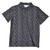Cowboy Hardware Boys Black Abstract Steer Skull Short Sleeve Polo Shirt