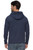 Threadgrit Men's Daxton Soft Thermal Hooded Long Sleeve Henley Shirt