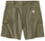 Carhartt Men's Burnt Olive Rugged Flex Relaxed Fit 9" Canvas Cargo Work Shorts