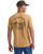 Wrangler Mens Tan Desert inn Back Graphic Short Sleeve T-Shirt