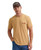 Wrangler Mens Tan Desert inn Back Graphic Short Sleeve T-Shirt